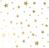 Star Wall Decals (189 Count) - Gold Star Decals for Nursery, Removable Peel and Stick, Vintage Gold...