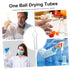 Hemoton 5pcs Chemical Experiment Equipment Candy Tubes Containers Chemistry Drying Tube Glass Laboratory Drying Tube Single Ball Drying Tubes Glas...