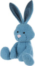 Apricot Lamb Toys Plush Jewelry Blue Velvet Bunny Rabbit Stuffed Animal Soft Cuddly Perfect for Kids 8.7 Inches...