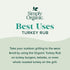 Simply Organic Turkey Rub, Certified Organic | 2.43 oz...