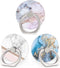 Bonoma Cell Phone Ring Holder Stand, 360 Rotation 3-Pack Universal Smartphone Ring Grip Stand Compatible with Smartphones and Tablets Marble...