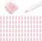 100 pcs Silicone Nib Sleeves Compatible with Apple Pencil Tips, Professional Liquid Silicone Nibs Cover Replacement for 1st & 2nd Gen &USB-C, Writ...