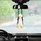 Super Cute Car Rearview Mirror Pendant Swinging Duck Hanging Swing, Car Hanging Accessories for Rear View Mirror, Car Hanging Ornament Cute (Duck)...