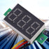 5pcs Mini Digital DC Voltmeter 0.36 Inch 3-Wire DC 0-100V LED Voltage Tester Meter 5 Colours,Voltmeter...