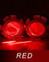 Qasim LED Devil Eye DRL LED Module for Projector Lens Retrofit DIY Red Demon Evil Eye-2Pack...