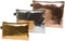 LOQI Metallic Zip Pockets, Gold, Silver, Rose Gold...