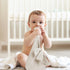 Lulu moon Muslin Loveys for Babies - Baby Security Blanket for Unisex - Goose Lovie - 25"x 11" Cream...