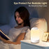 G Keni LED Touch Bedside Table Lamp, Baby Night Light for Kids, Dimmable Nursery Lamp with Timer, Nightstand Lamp for for Living Room, USB Recharg...