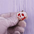 Skull Face Poison Apple Brooch Skull Apple Badge Punk Anime Pins Enamel Lapel Pin Skeleton Pins Skull Enamel Metal Fruit Brooches Pin Badge Hallow...