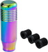 Shift Knob Long Aluminum Shifter Gear Lever Handle for Most Manual Automatic Vehicles (Colorful)...