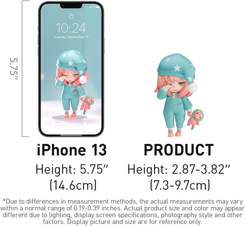 POP MART Spy × Family Anya's Daily Life Series Figures, Spy Blind Box Figures, Random Design Action Figures Collectible Toys Home Decorations, Hol...