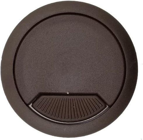 Modket M4327-51-BN-3 PC Computer Cord Cable Wires Organizer Hole Cover 2" Brown Plastic Desk Grommet - 3 Pack...