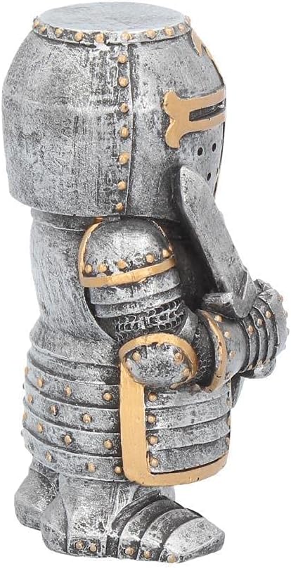Nemesis Now B0706B4 Sir Defendalot Figurine 11cm Silver, Resin, One Size...