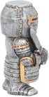 Nemesis Now B0706B4 Sir Defendalot Figurine 11cm Silver, Resin, One Size...