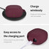 AIRSPO Silicone Case Compatible with Samsung Galaxy Buds 2 Pro/Galaxy Buds2/ Galaxy Buds Pro/Galaxy Buds Live Case (Burgundy)...