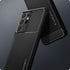 Spigen Rugged Armor Designed for Galaxy S21 Ultra Case (2021) - Matte Black...