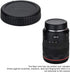 2 Pack RF Mount Body Cap Cover & Rear Lens Cap for Canon EOS R100 R50 R8 R R3 R5 R6 Mark II R7 R10 RP Mirrorless Camera & RF Mount Lenses,with 2 E...