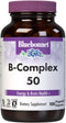 Bluebonnet Vitamin B Complex Full Spectrum B Vitamins - Energy Support - Complete Vit B Inositol Biotin Riboflavin Folate as Folic Acid Choline B6...