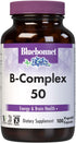 Bluebonnet Vitamin B Complex Full Spectrum B Vitamins - Energy Support - Complete Vit B Inositol Biotin Riboflavin Folate as Folic Acid Choline B6...