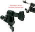 ChargerCity Simple-Lock Air Vent Holder Mount Bracket Cradle for Garmin Nuvi Drive Smart Assist GPS 51 55 56 57 57LM 58 60 61 65 66 67 68 2539 255...