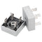 2Pcs Bridge Rectifier Diode, KBPC3510, AC to DC, 1000V 35A, 4 Pin, Full Wave Single Phase Metal Housing Bridge Rectifier (2)...