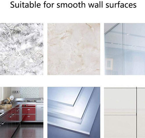 Shower Gel Bottle Rack Hook Bracket Bathroom Wall Magic Paste Shampoo Suction Wall Type Seamless Hook 3 Pack...