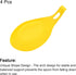 uxcell Silicone Spoon Rest, 7.68" x 3.74" Heat Resistant Kitchen Utensil Holder Spatula Ladle Rest for Counter Stove Top, Yellow 4Pcs...