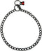 Dogline Herm Sprenger Black Stainless Steel Choke Dog Training Collar with Clicker No-Pull Slip Chain for Small Medium Large Dogs for Easy Control...