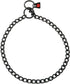 Dogline Herm Sprenger Black Stainless Steel Choke Dog Training Collar with Clicker No-Pull Slip Chain for Small Medium Large Dogs for Easy Control...