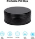 Portable Metal Pill Box - Travel Daily Pill Case, Waterproof Pill Container for Purse Pocket, Compact Medicine Organizer Holder for Medicines, Vit...