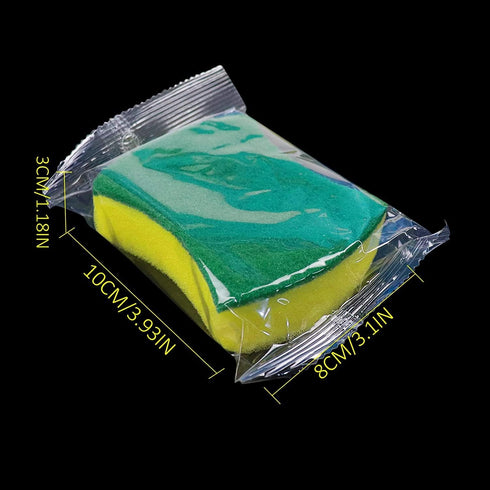 Individually Wrapped Sponges,30 Pack Sponges Individually Wrapped,Individually Wrapped Kitchen Sponges for Home Kitchen Scrub Dish Dishes Dishwash...