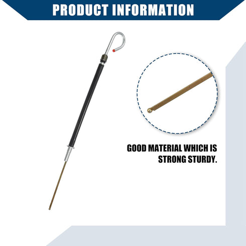 Engine/Oil Dipstick for Engine 6BT / Oil Level Dipstick/Durable/Metal / 1 Pc/Silver Tone...