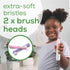 Beurer TB10 Kids Electric Toothbrush Kit - Fun Polly The Panda Cap with 2 Extra-Soft Brush Heads to Help Remove Plaque, 2 Minute Timer, and Rinse ...