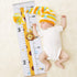 Baby Height Growth Chart, Canvas Height Chart for Kids Baby Child Toddler Boys Girls, Wood Growth Chart for Wall Room Nursery Decor, Hangable and ...