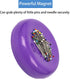 Hilltian Magnetic Pin Cushion with 100 Plastic Head Pins, Magnetic Pins Holder Pin Cushion for Sewing Quilting (Purple)...