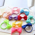 Baby Hair Ties with Bows for Toddler - 2 Inch Elastic Ponytail Holders Small Hair Ties For Baby Girls Infants Hair Accessories 40 Pieces...