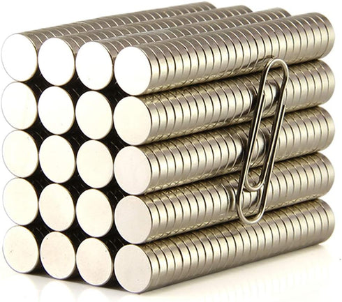 50pcs Refrigerator Magnets, Multi-Use Premium Brushed Nickel for Fridge, Whiteboard, Dry Erase Board in Home, Kitchen, Office and School, 12 x 2mm...