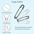 30PCS Large Safety Pins, 4" and 3" Heavy Duty Safety Pins Assorted, Big Safety Pins for Clothes, Stainless Steel Spring Lock Pins Blanket Pins for...