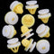 Rexka 10pcs Wheel Flare Moulding Clips DYC101420 Compatible with Land Rover Freelander Ranger Rover LR3 LR4...