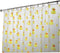 iDesign PEVA Plastic Ducks Shower Curtain, PVC-Free Waterproof Liner for Kids', Guest, College Dorm, Master Bathroom, Polyethylene_vinyl_acetate, ...