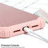 IDweel for iPhone XR Case with Tempered Glass Screen Protector for Women, 3 in 1 Shockproof Slim Hybrid Heavy Duty Hard PC Cover Soft Silicone Bum...