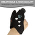 Double-Finger Gloves, 3 Pack Anti-Slip Fishing Glove, Professional Finger Gloves Protector Unisex Elastic Band Glove for Outdoor Fishing, Fit Righ...