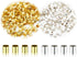 1000PCS Crimping Beads for Jewelry Making,2mm Bead Stopper Tube Column Stoppers,Used for DIY Handmade Works Such as Earrings, Bracelets, Beading, ...
