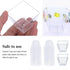50 Pack 3.5 Oz Plastic Mini Dessert Cups,Square Clear Parfait Cups for Chocolate Desserts, Appetizers,Dessert Samplers,Dessert Shot Glasses & More...