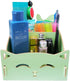 DIY Cat Storage Artwork Cosmetic Collection Pen Pencil Holder Organizer Desk Sorter Green...