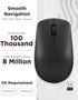 Lenovo 530 Wireless Mouse – Full Size Computer Mouse for PC, Laptop, Windows Computer - 2.4 GHz Nano USB Receiver - Ambidextrous Design - 12 Month...