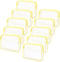 Tbestmax 10 Pack Clear Cosmetic Bags Makeup Bags Portable Waterproof TSA Approved Travel Toiletry Bags Organizer...