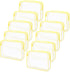 Tbestmax 10 Pack Clear Cosmetic Bags Makeup Bags Portable Waterproof TSA Approved Travel Toiletry Bags Organizer...