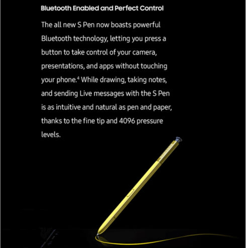 2 Pcs Galaxy Note 9 Stylus Pen WithBluetooth Replacement for Samsung Galaxy Note9 N960 SM-N960F Note 9 5G S Pen(Blue)...