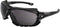 Birdz Eyewear Gasket Safety Padded Motorcycle Sport Sunglasses Black with Smoke Lens...